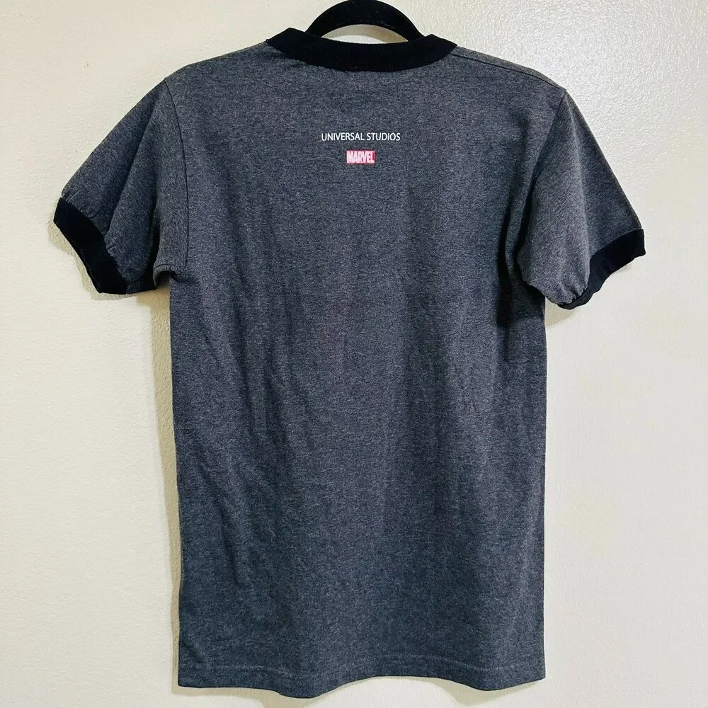 Vintage Y2K Universal Studios Marvel Spider-Man Double Sided Tee Size S - Picture 3 of 3